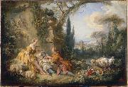 charmes de la vie champetre Francois Boucher